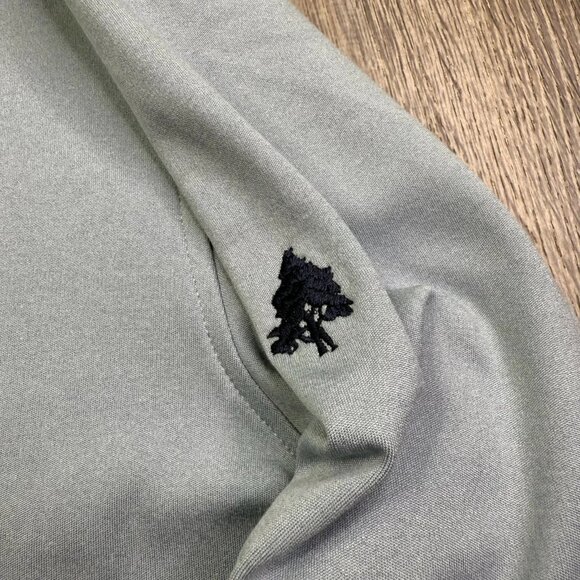 FootJoy Tempo Series Mens Blue Full Zip Mixed Texture Chill-Out Hoodie Size L - Picture 5 of 16